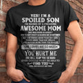 August - Awesome Mom - Perfect Gift For Son From Mom - NGHL08 (SKU05-47-08)