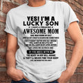 July - I am Lucky Son - Gift For Son From Mom - NGHL07 - (SKU-T1206LMS-07)
