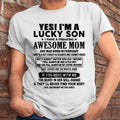 February - I am Lucky Son - Gift For Son From Mom - NGHL02 - (SKU-T1206LMS-02)