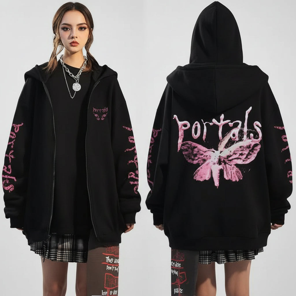 Women’s Zipper Sweater Jacket Casual Knit Outerwear