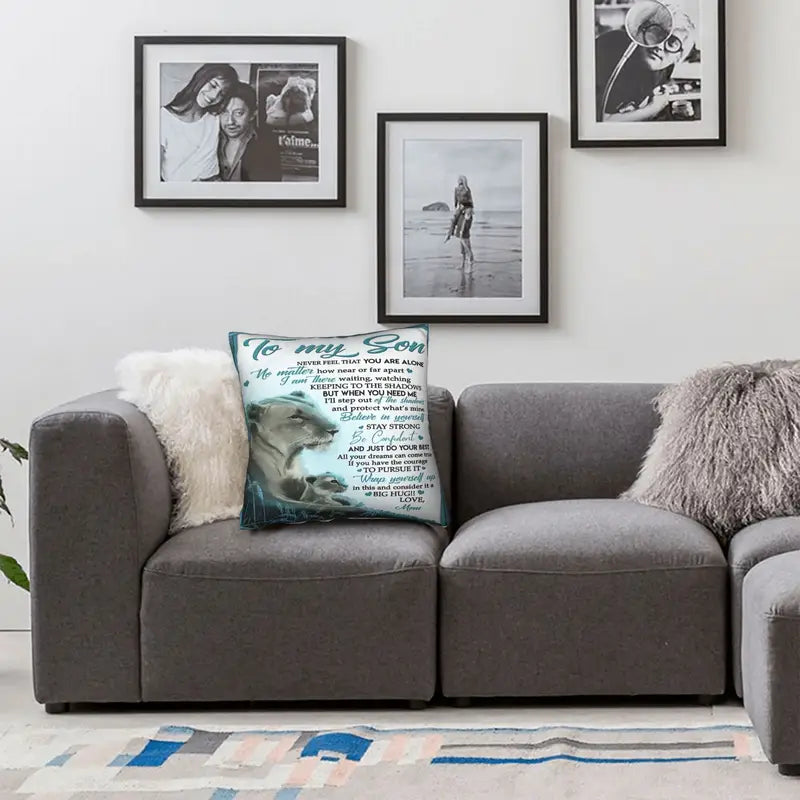 To My Son – A Special Gift from Mom - Pillow