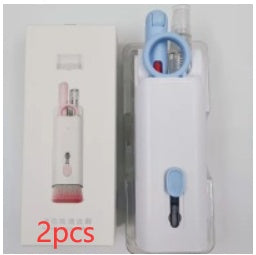 Juego de bolígrafos de limpieza multifuncionales compatibles con Bluetooth, limpiador de teclado, herramientas de limpieza, kit extractor de teclas