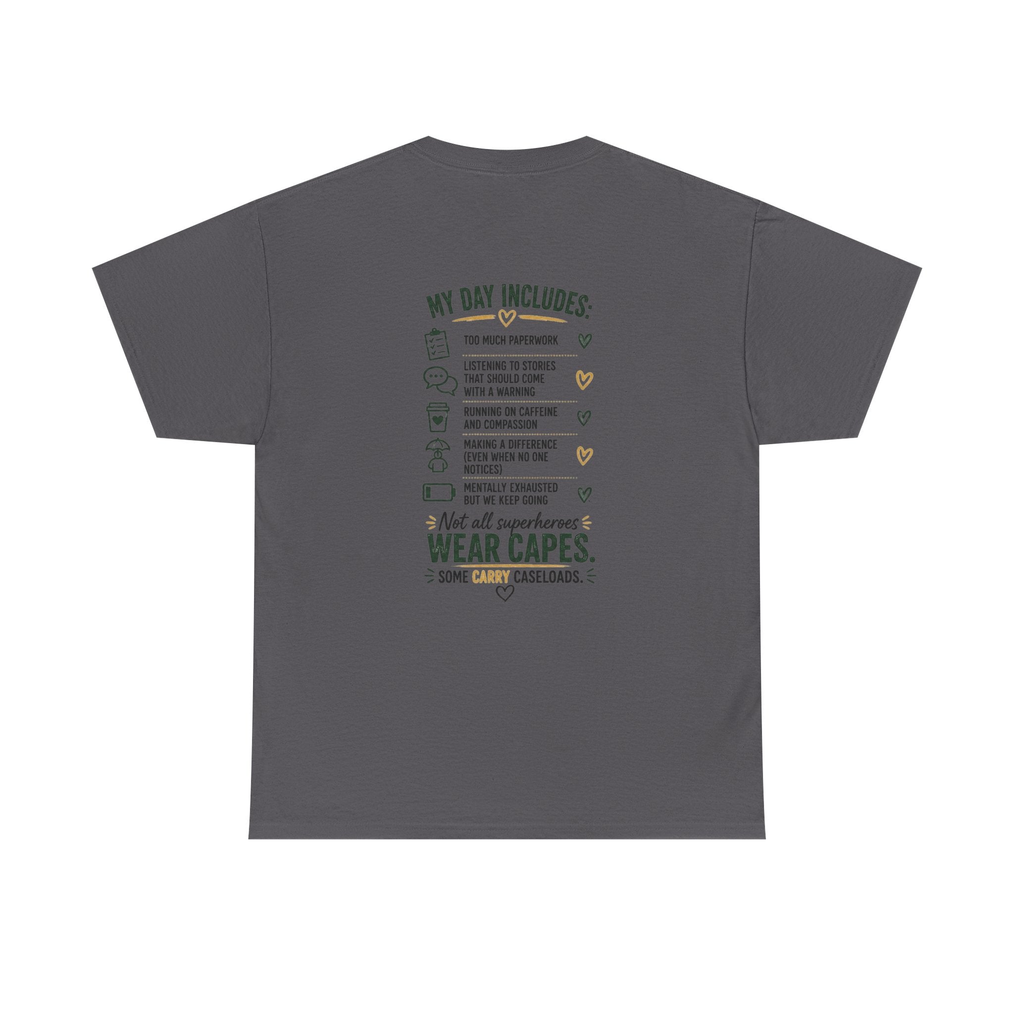 Social Worker T-Shirt — “Social Worker Because Problem Solver Isn’t an Official Job Title” Graphic Tee