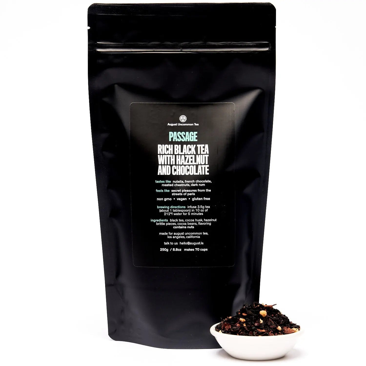 Pasaje - Té Negro de Chocolate y Avellanas