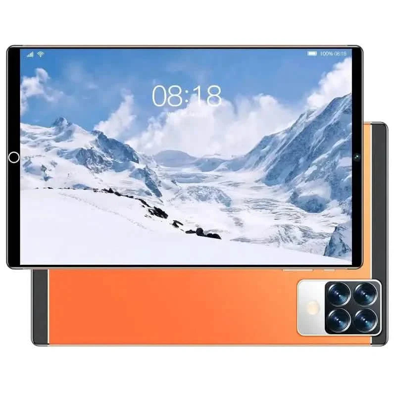 Tablet inteligente 5G de 10.1 pulgadas - Ranuras para doble tarjeta SIM, 8 GB de RAM, 256 GB de almacenamiento, cámara de 24 MP + 48 MP + Más