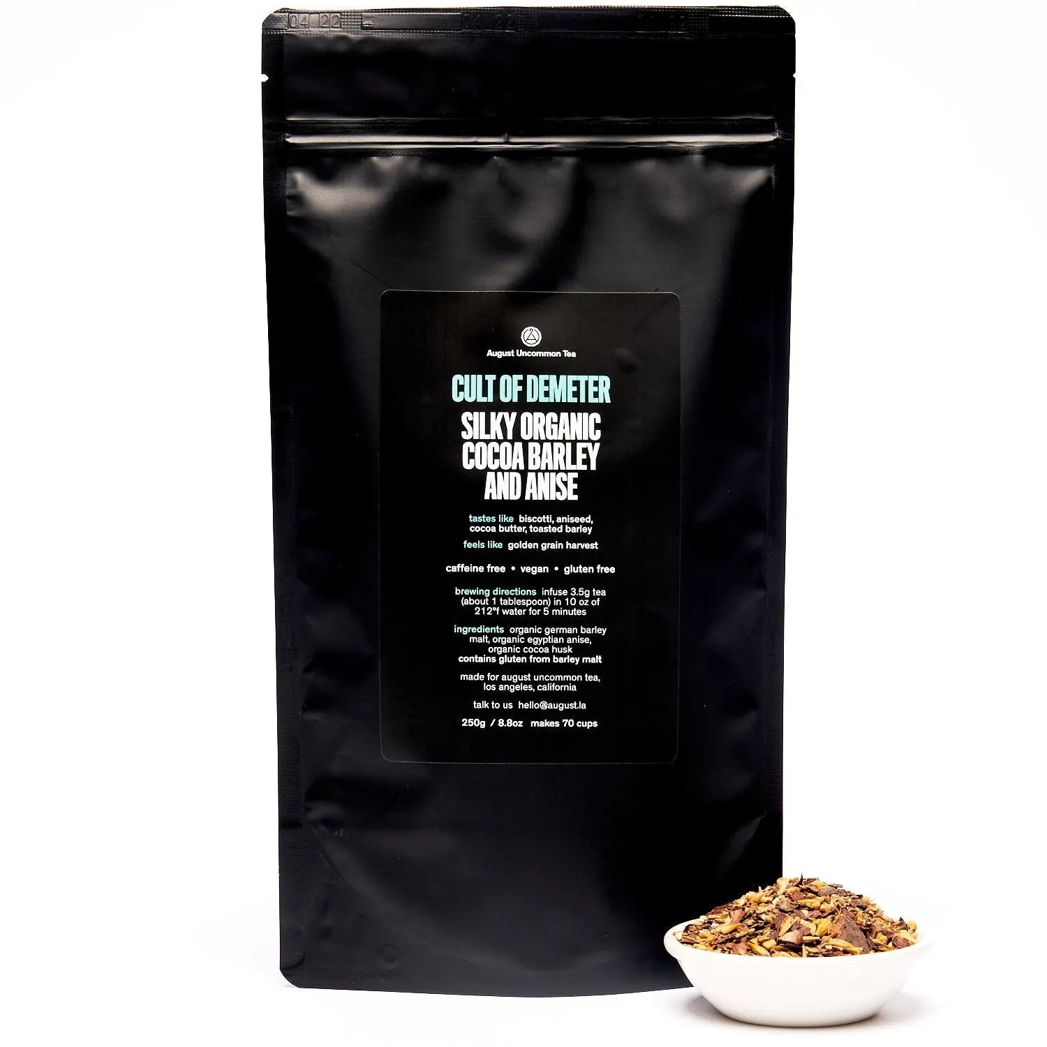 Culto de Deméter - Té de cebada con cacao y anís (sin cafeína)