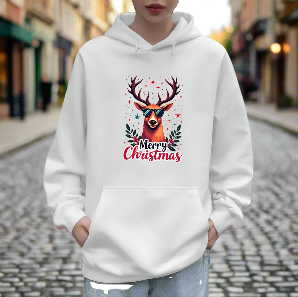 Christmas Hoodie – Unisex Holiday Print Sweatshirt