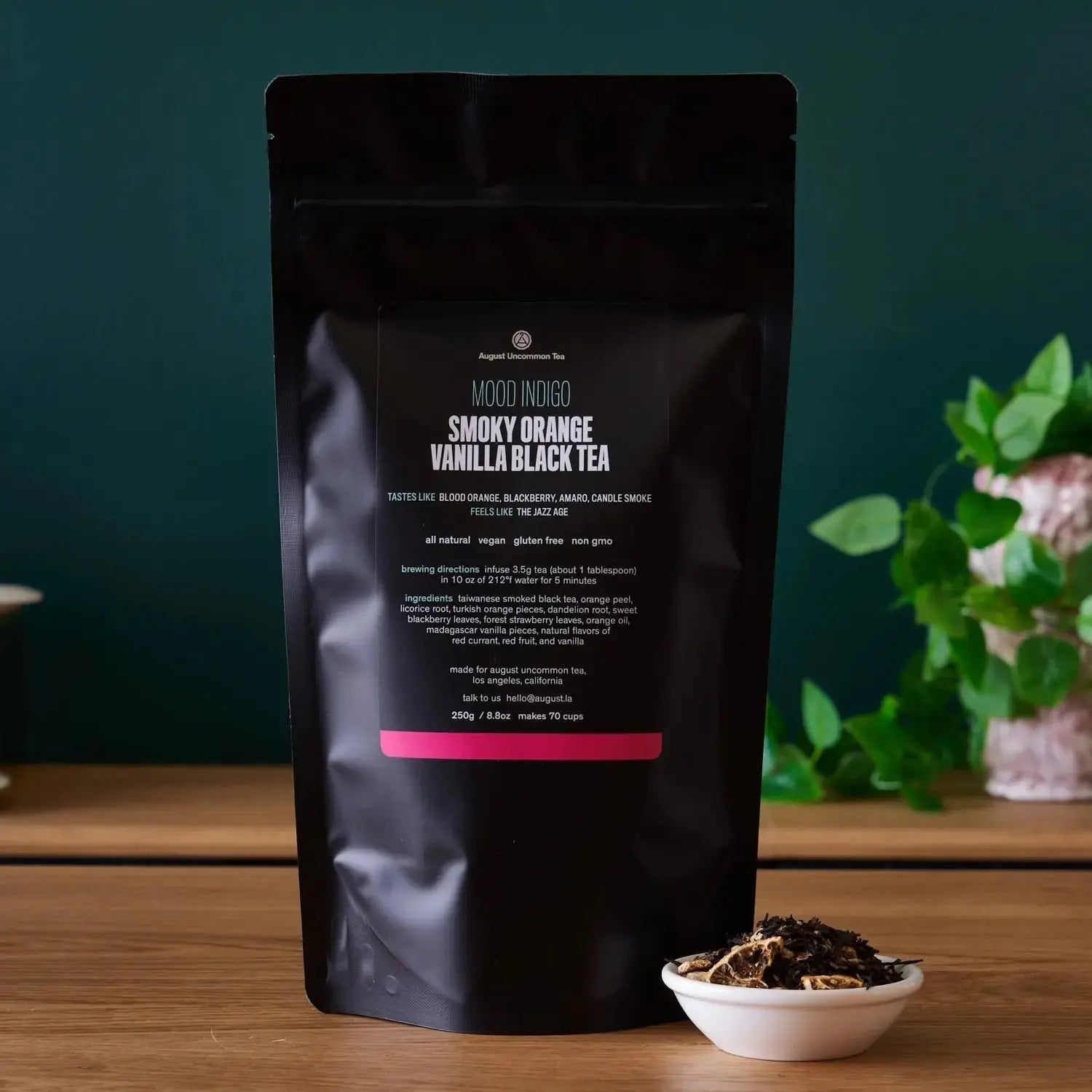 Índigo - Té Negro de Vainilla, Naranja y Ahumado