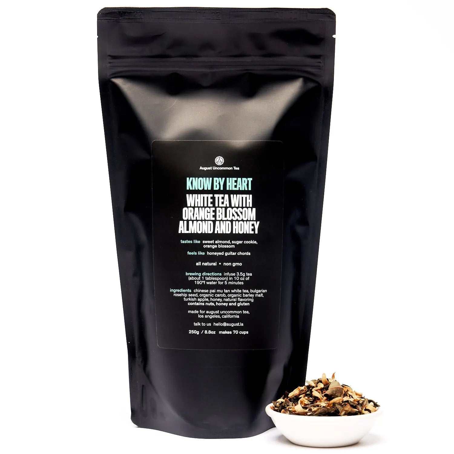 Know by Heart - Té blanco con azahar y almendra
