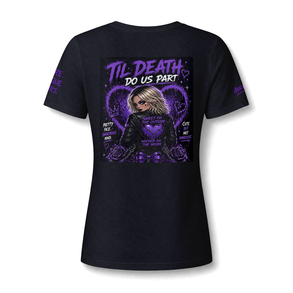 Pretty Dangerous Cute But Cursed V-Neck Tee