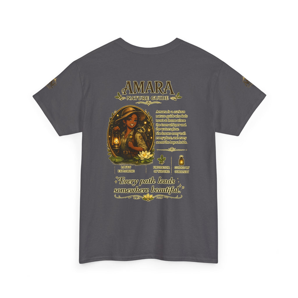 Amara Nature Guide Tee — 'Every Path Leads Somewhere Beautiful' Graphic T-Shirt