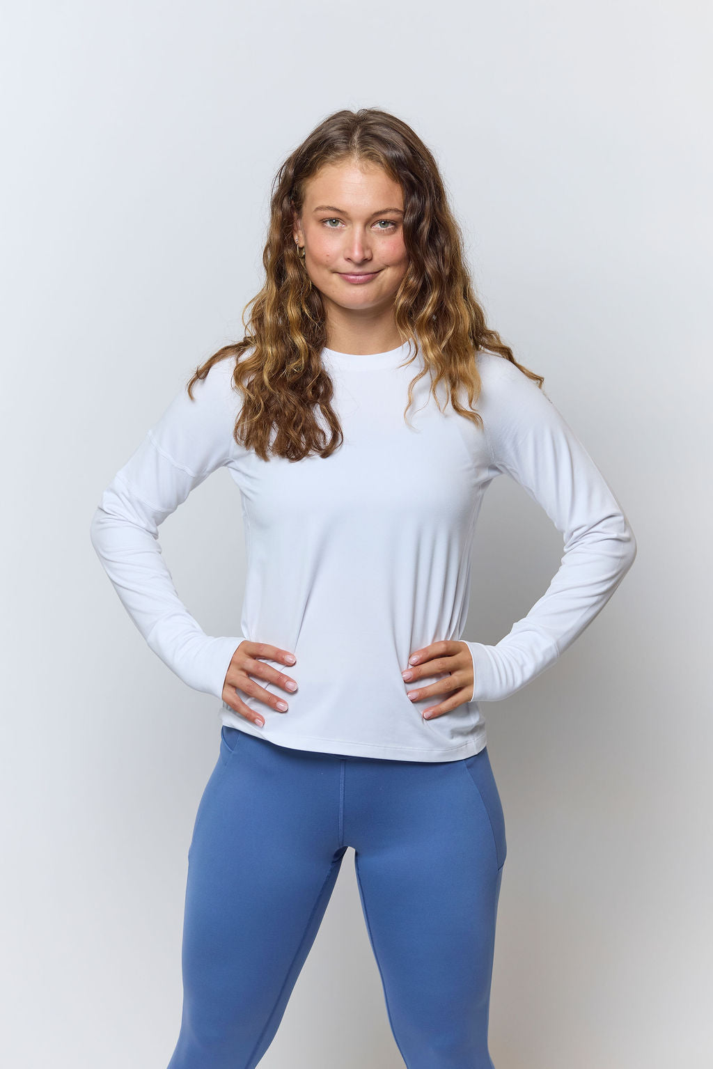 Top Atlético de Manga Larga Foudy 2.0 para Mujer