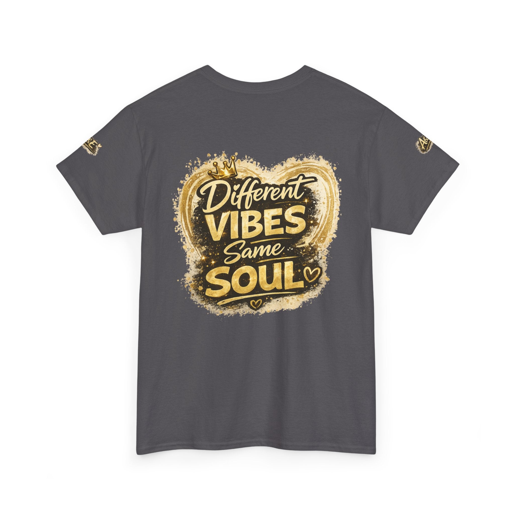 Better Together Couples Tee — "Different Vibes, Same Soul" Graphic T-Shirt