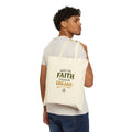 Tote Bag — “Built on Faith, Fueled by Dreams” Personalized Little King Tote (Tyler)