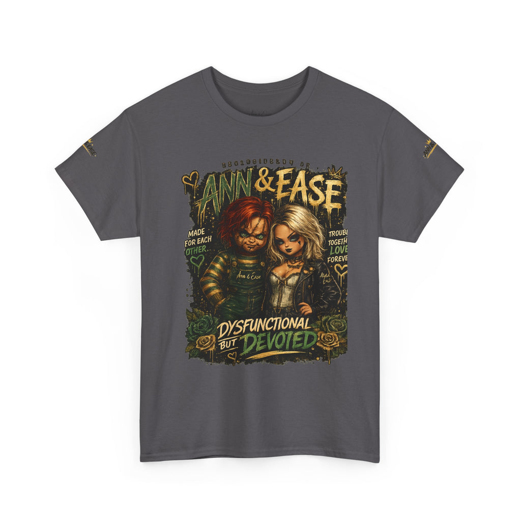 Ann & Ease "Dysfunctional But Devoted" Graphic Tee