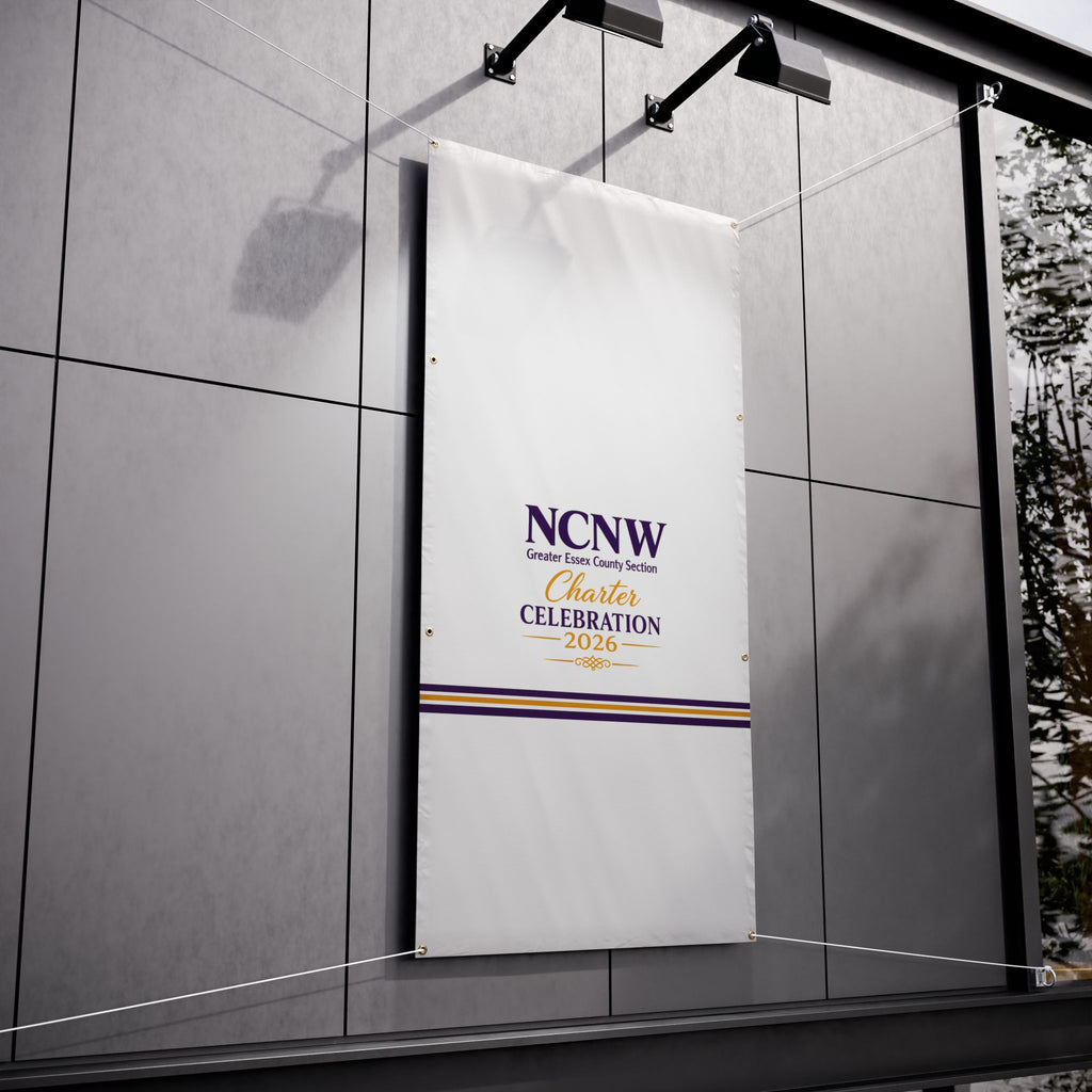 NCNW Charter Celebration 2026 Vinyl Banner