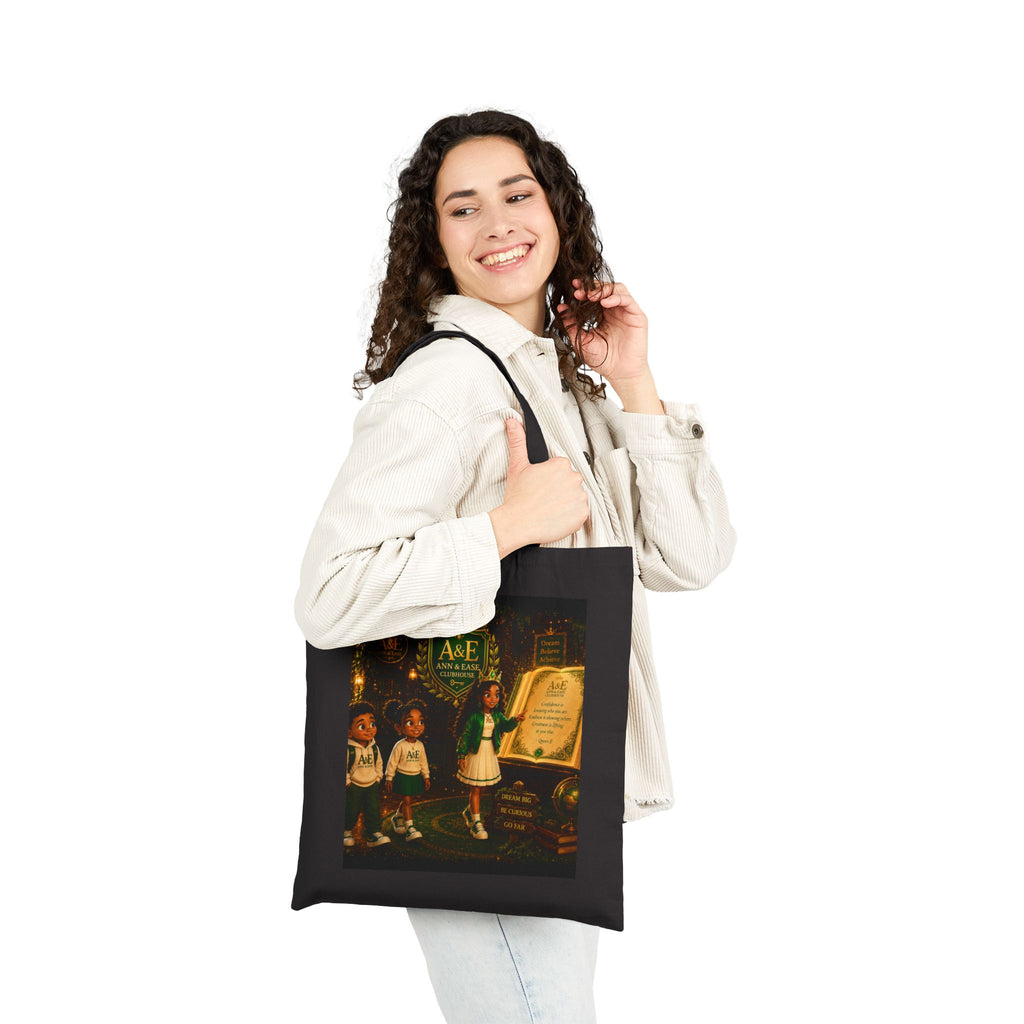 Tote Bag — Vintage Storybook Children Illustration with Quote