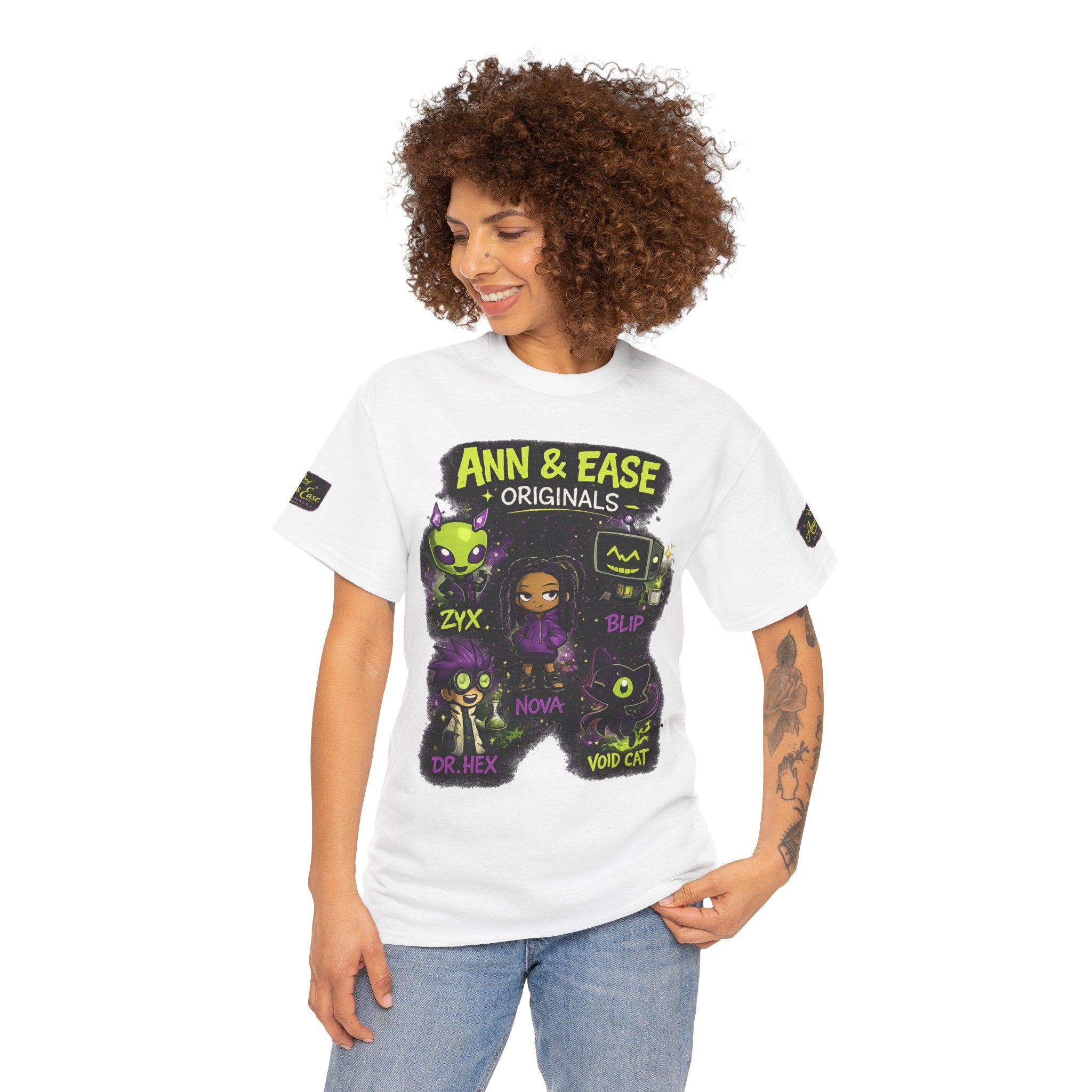 Camiseta "Glitch Squad" — Camiseta estampada "No encajamos"