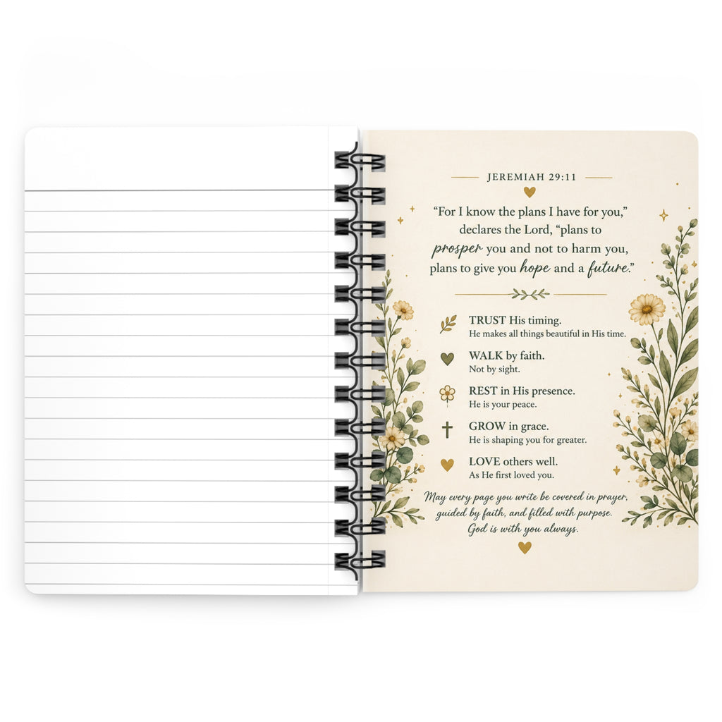 Better Life’s Spiral Journal — Faith-Based Guided Notebook