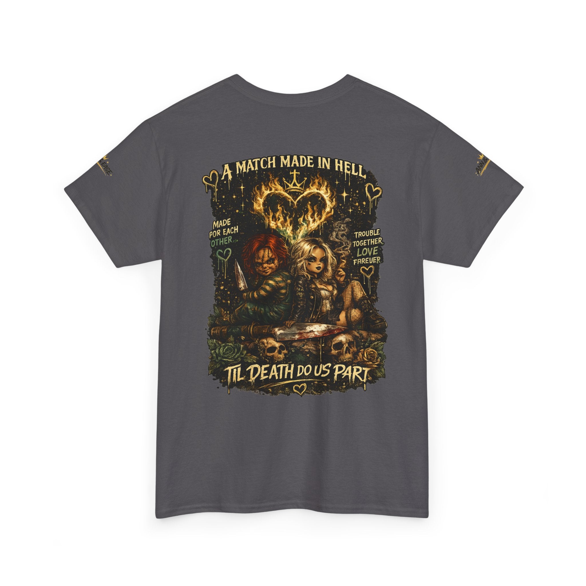 Ann & Ease "Dysfunctional But Devoted" Graphic Tee