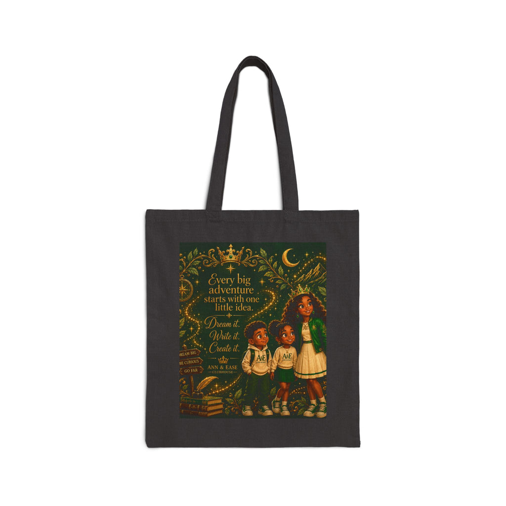 Tote Bag — Vintage Storybook Children Illustration with Quote