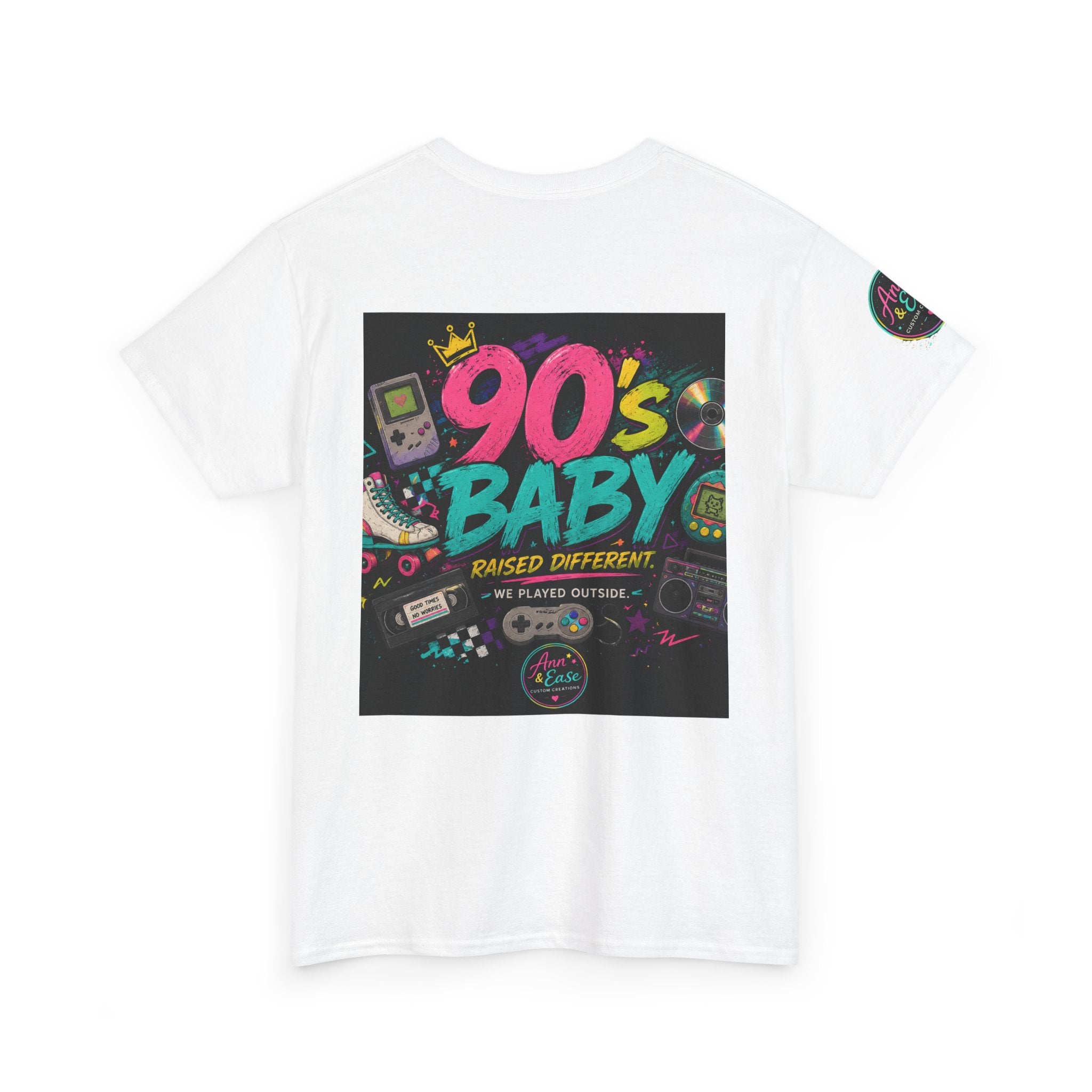 90s Baby Tee — Saturday Morning Vibes Retro Gaming T‑Shirt