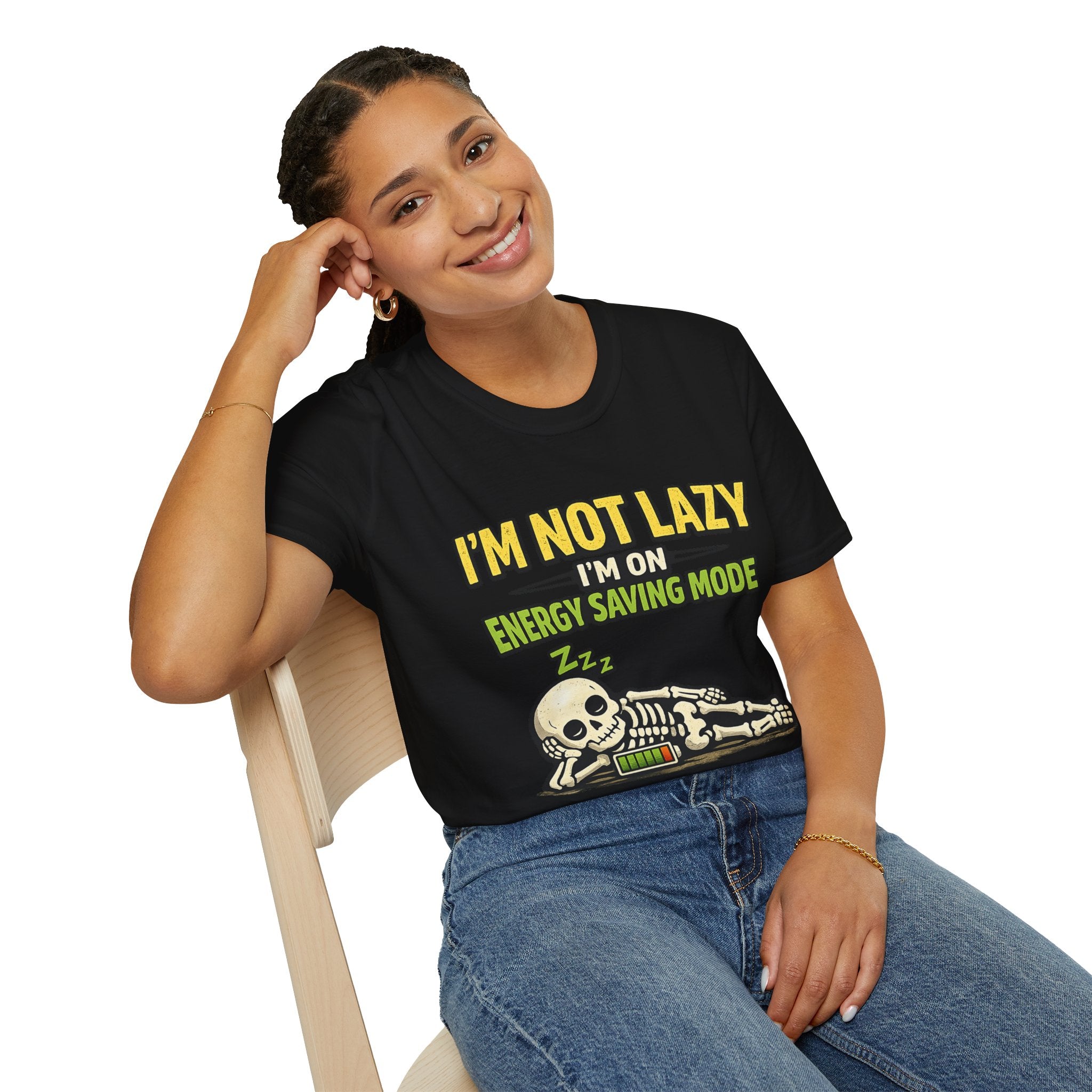 I'm Not Lazy — Energy Saving Mode T-Shirt