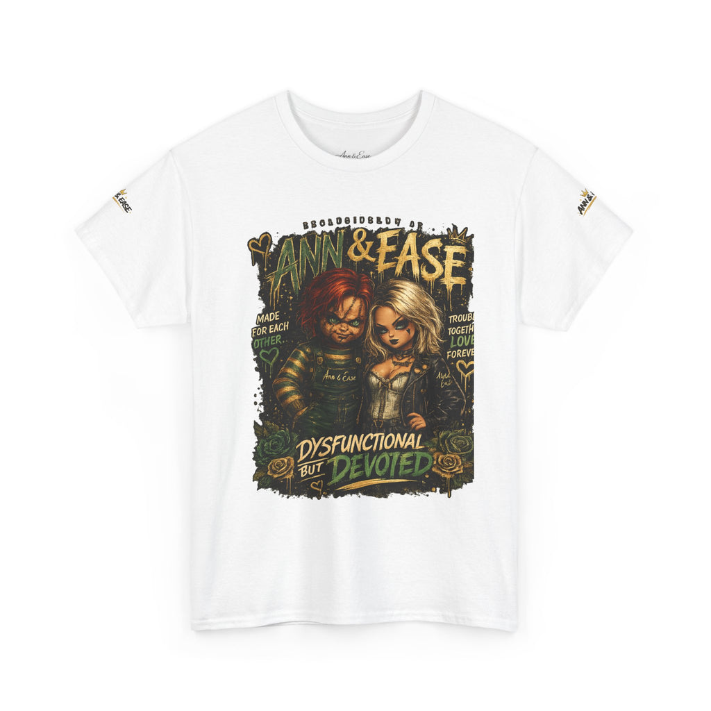 Ann & Ease "Dysfunctional But Devoted" Graphic Tee