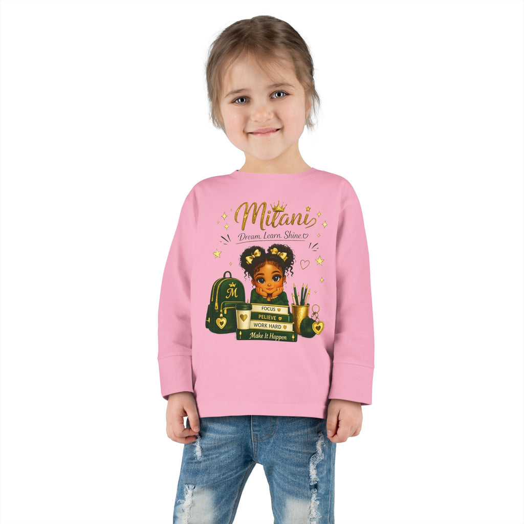 Toddler Tee — 'Future MD' Cute Black Girl Doctor Design