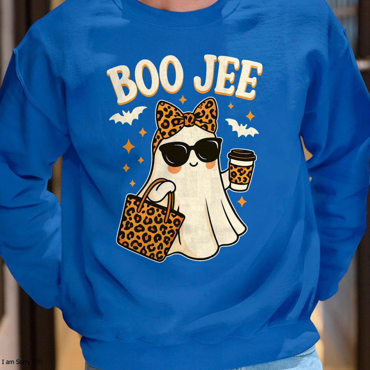 Camiseta Fantasma Boo JEE de Halloween para Mujer y Niña - Camiseta de Halloween Boojie - Camiseta/Sudadera Unisex de Halloween - NGHL00