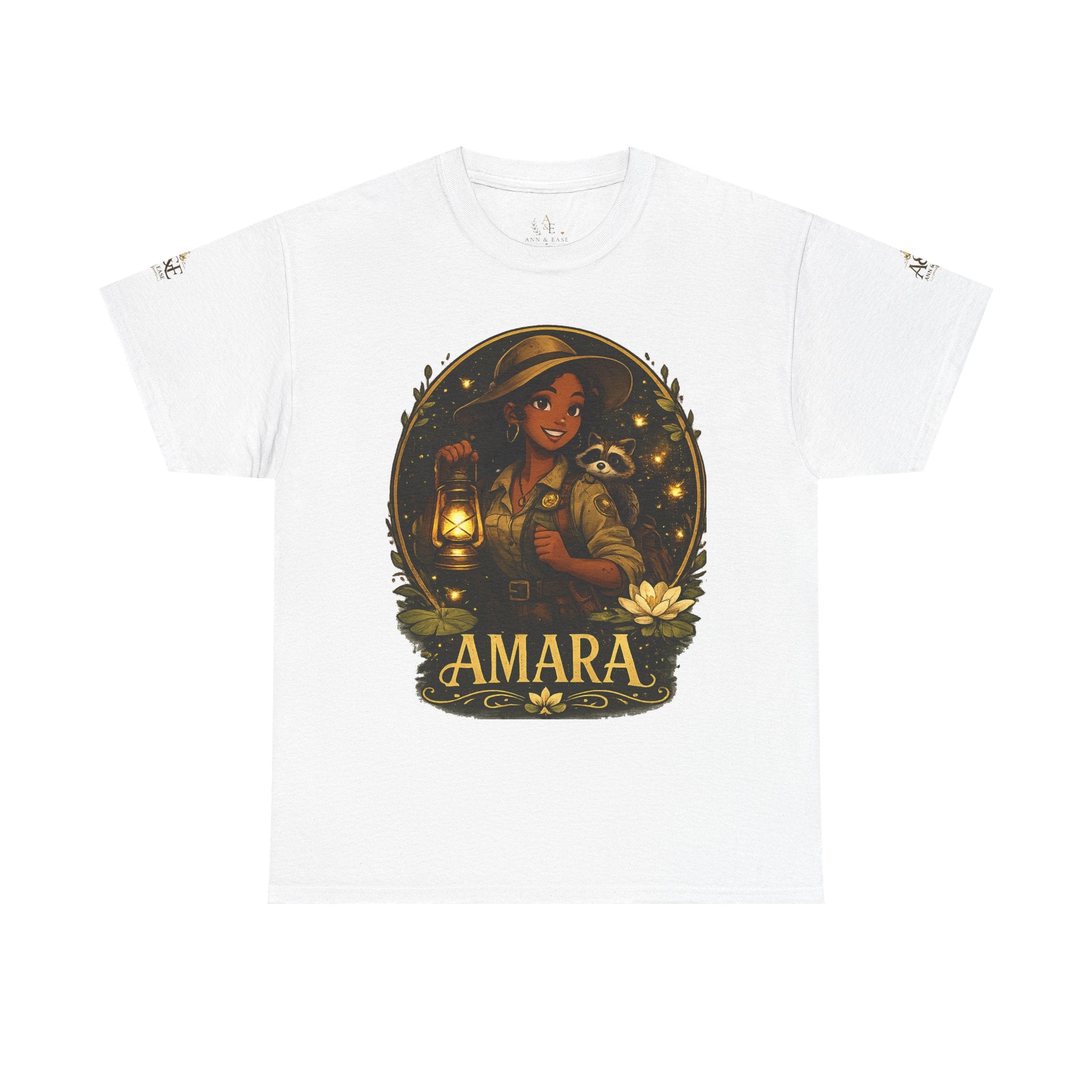 Camiseta Amara Nature Guide — Camiseta estampada "Cada camino lleva a un lugar hermoso"