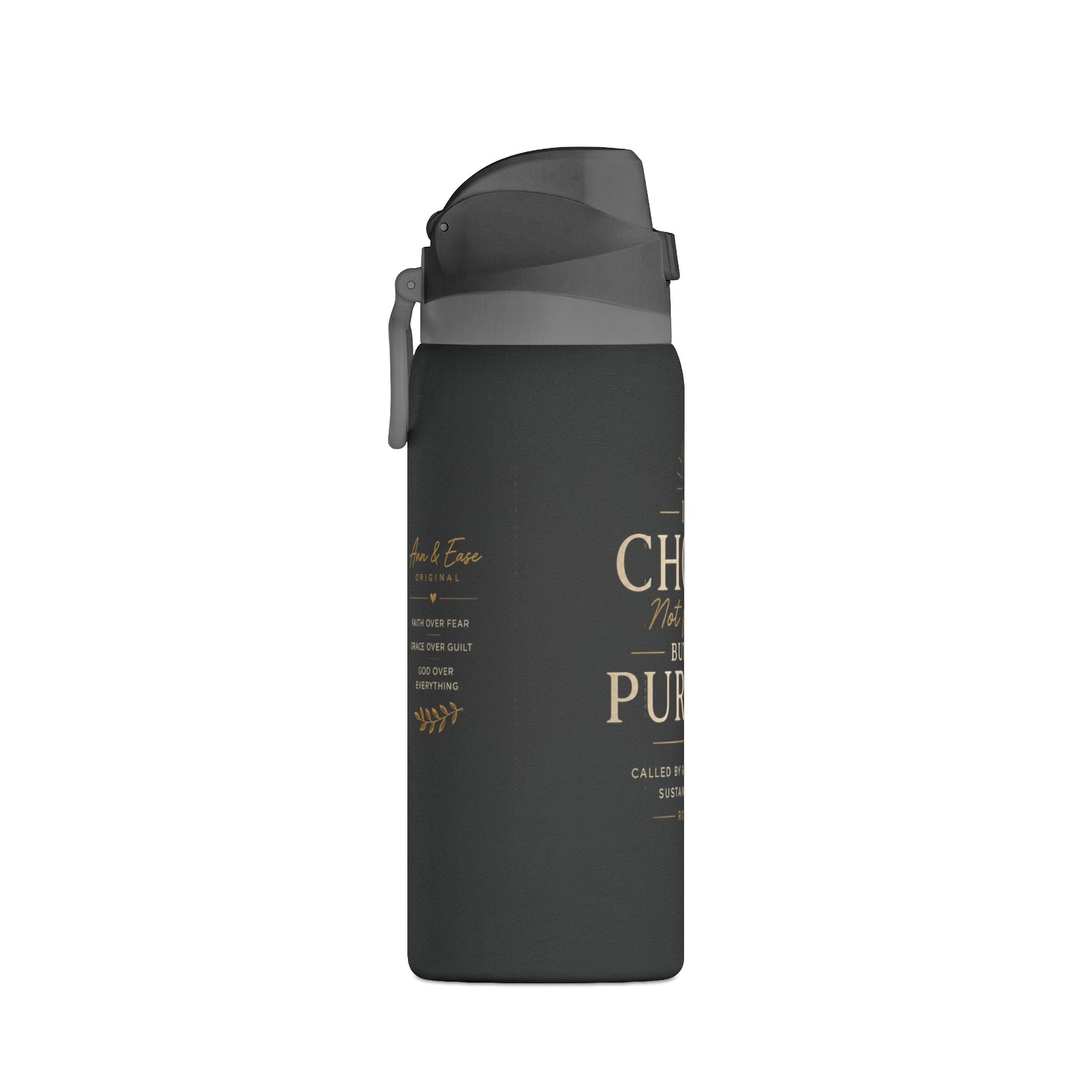 Insulated Water Bottle — "I Am Chosen for a Purpose" Inspirational 32oz