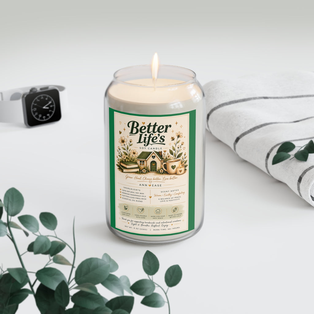 Better Life’s Scented Soy Candle — 13.75oz Cozy Cottage Fragrance