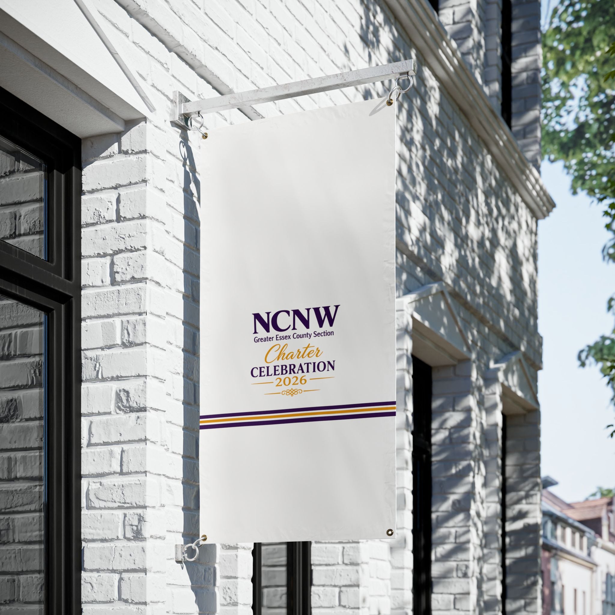 NCNW Charter Celebration 2026 Vinyl Banner