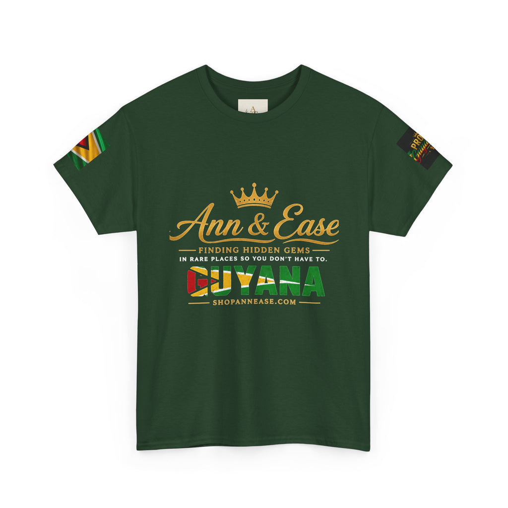 Camiseta de viaje Guyana — Ann & Ease "Encontrando joyas escondidas" Camisa de vacaciones caribeñas