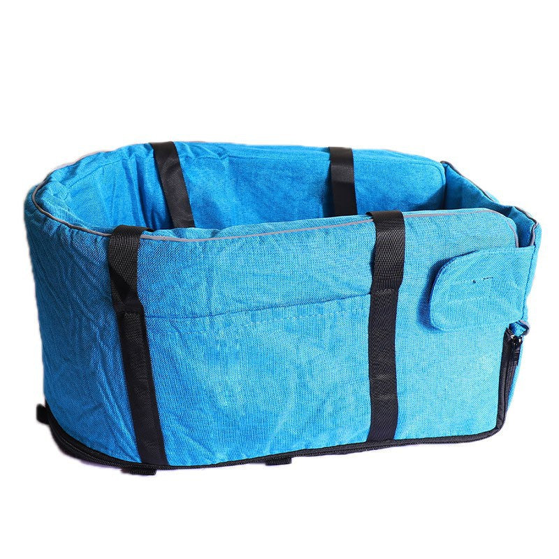 Transportín Portátil para Perros para Coche — 4 colores, para todas las estaciones, laterales blandos