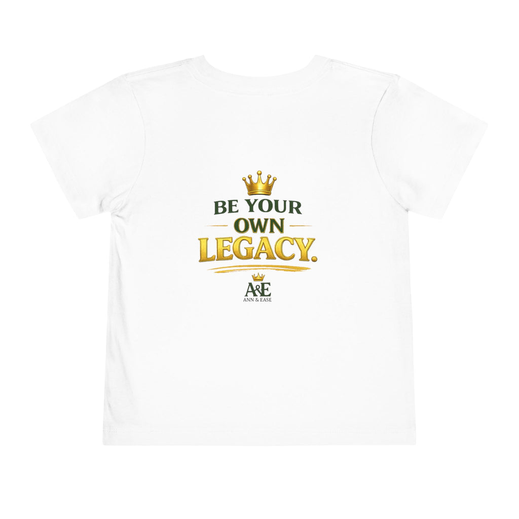 Toddler Tee — "Tyler Little King Big Dreams" | Be Your Own Legacy