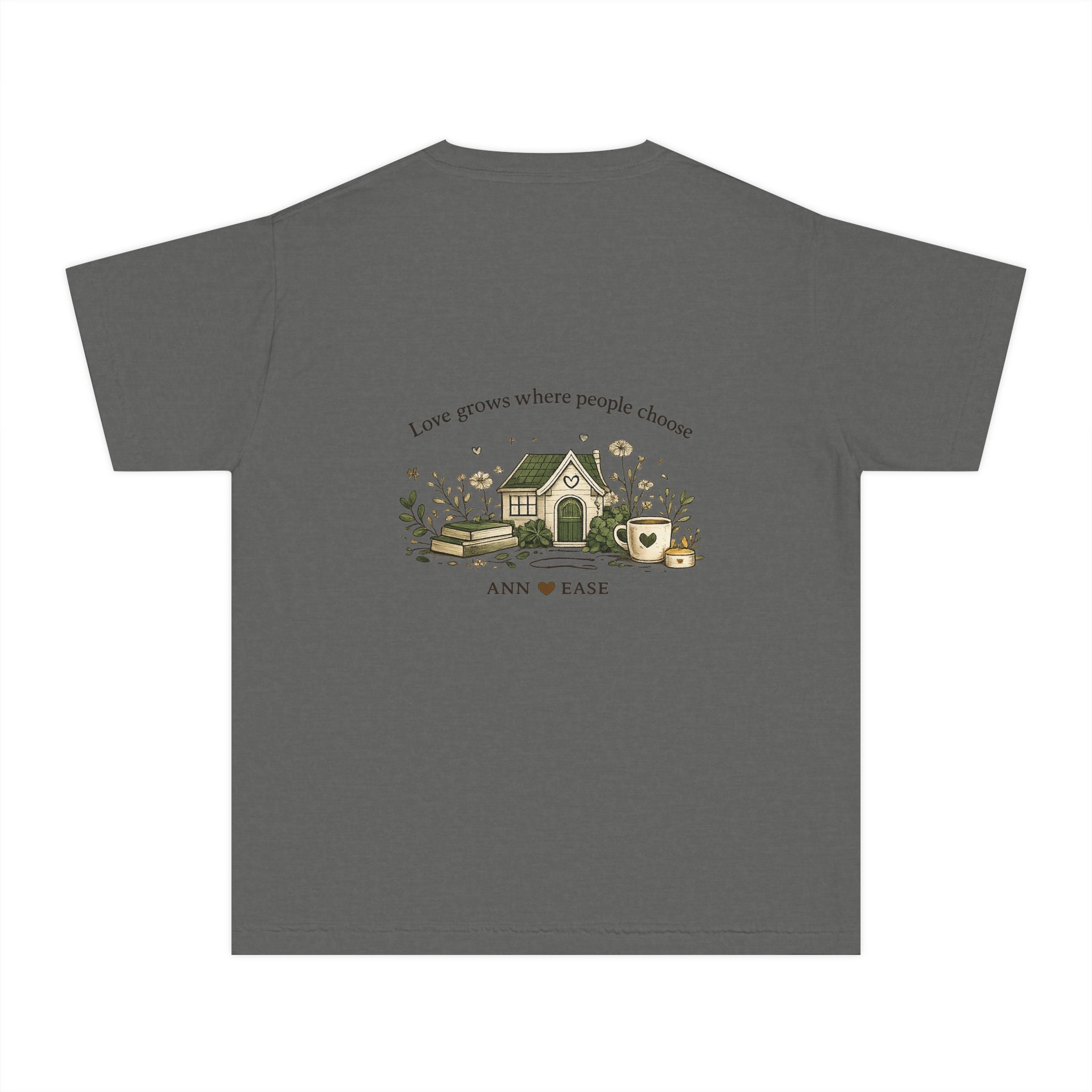 Youth Tee — "Better Together" Cottage Garden Graphic