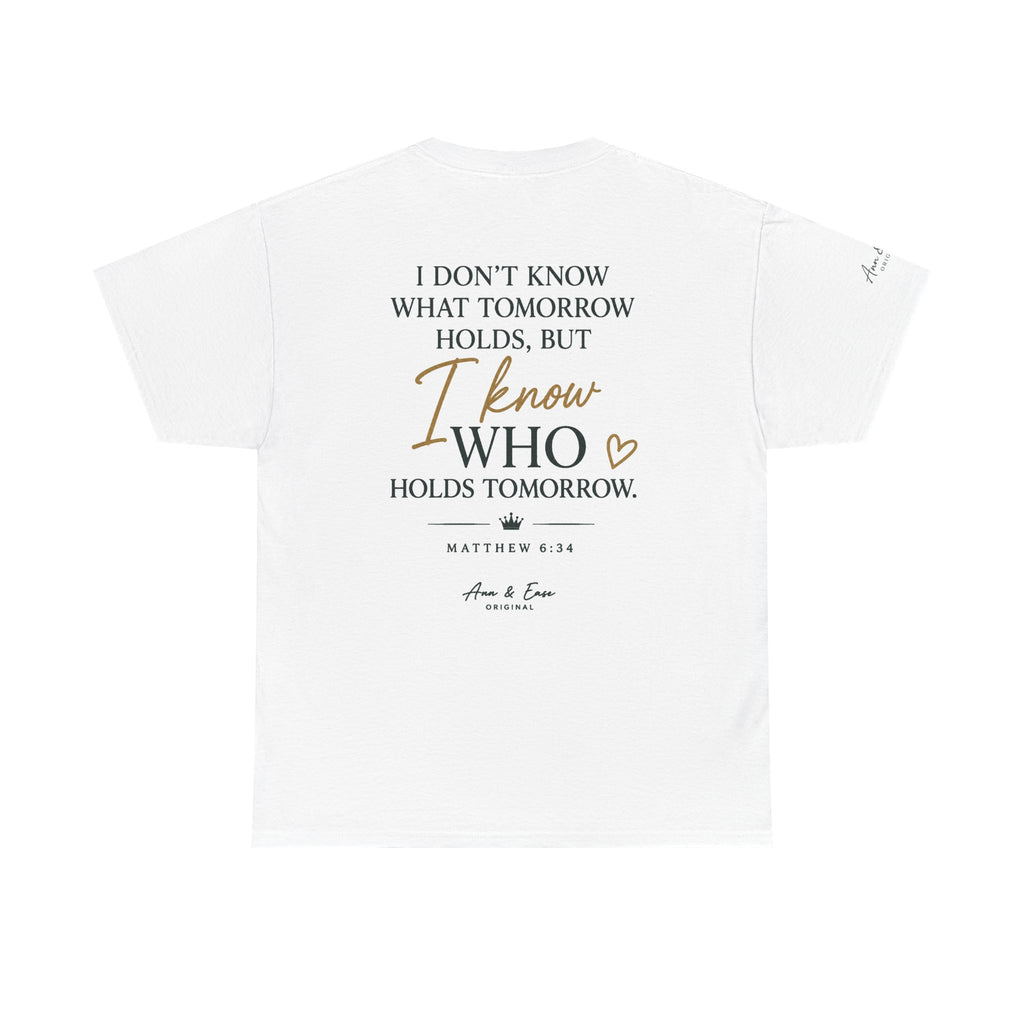 Faith Graphic Tee — “God’s Plan > My Plan Always” Inspirational Christian T-Shirt