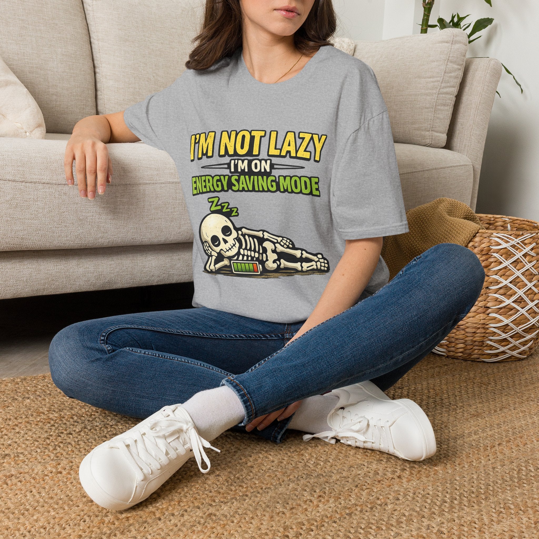 I'm Not Lazy — Energy Saving Mode T-Shirt