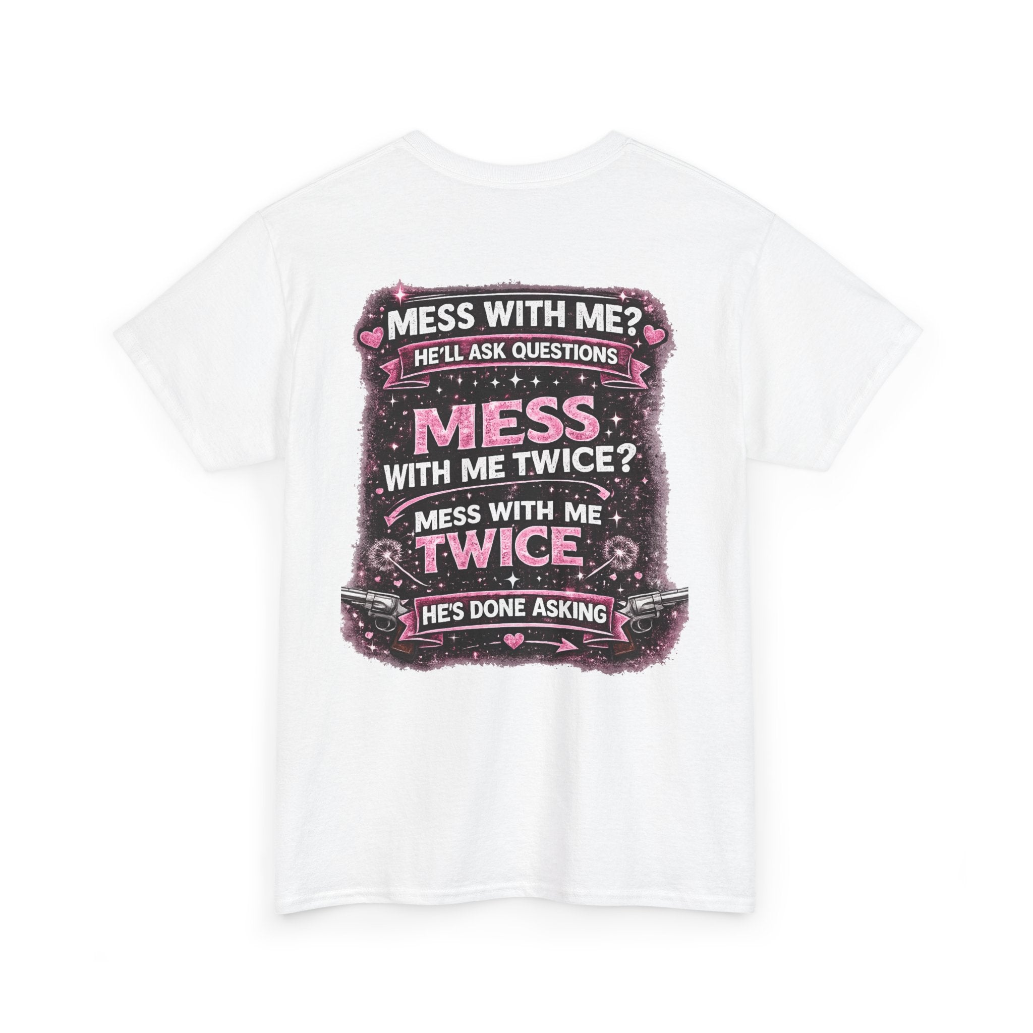 T-Shirt — "Lucky Daughter, Crazy Dad" Protective Dad Graphic Tee