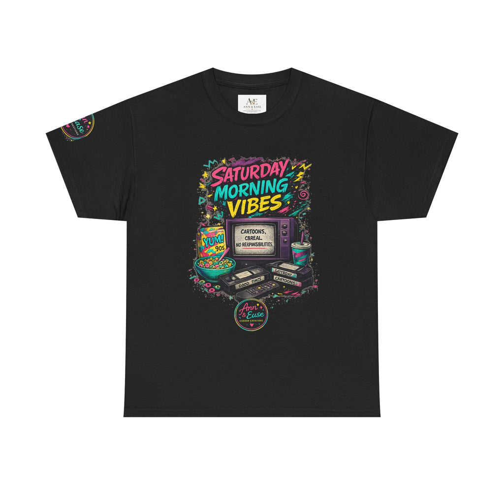90s Baby Tee — Saturday Morning Vibes Retro Gaming T‑Shirt