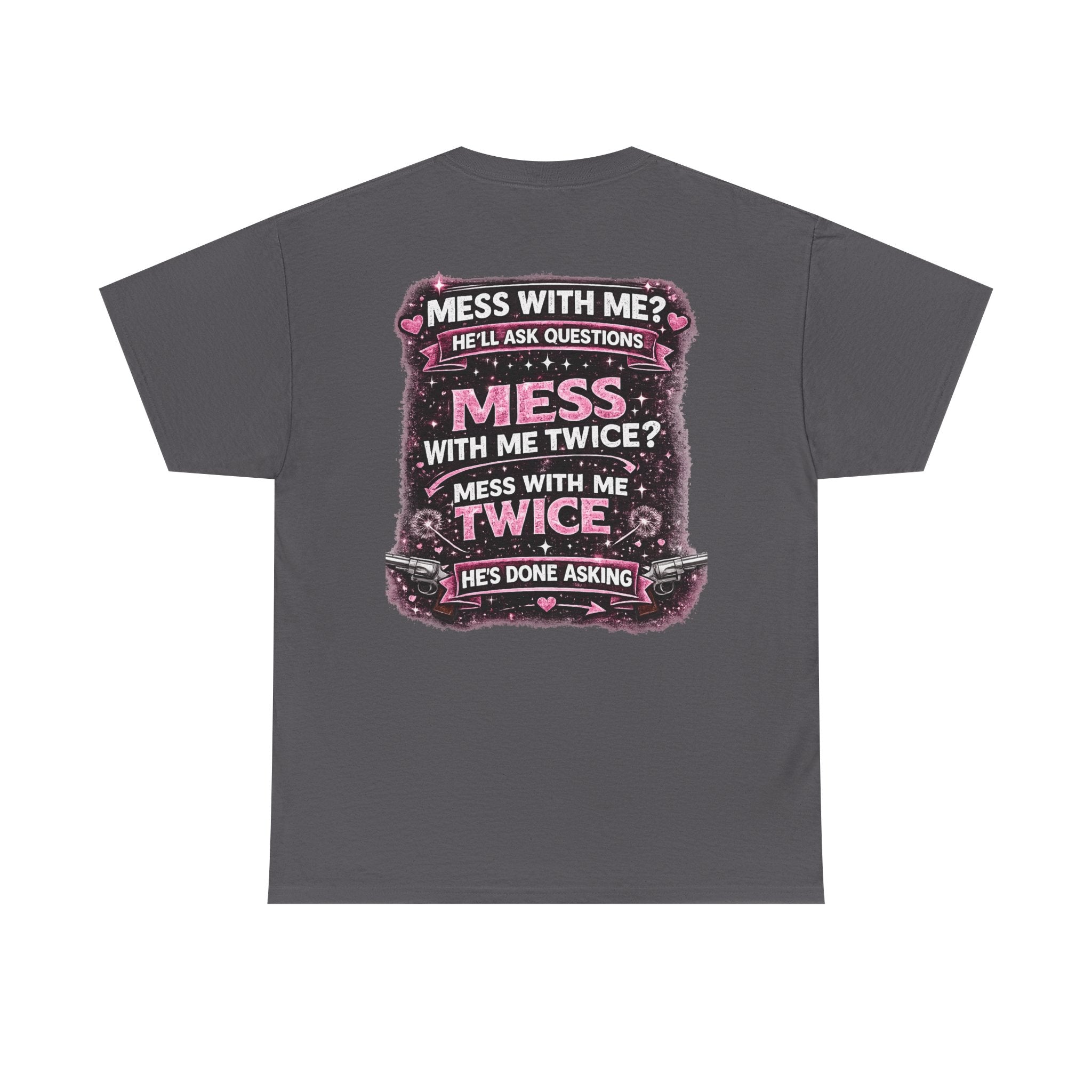 T-Shirt — "Lucky Daughter, Crazy Dad" Protective Dad Graphic Tee