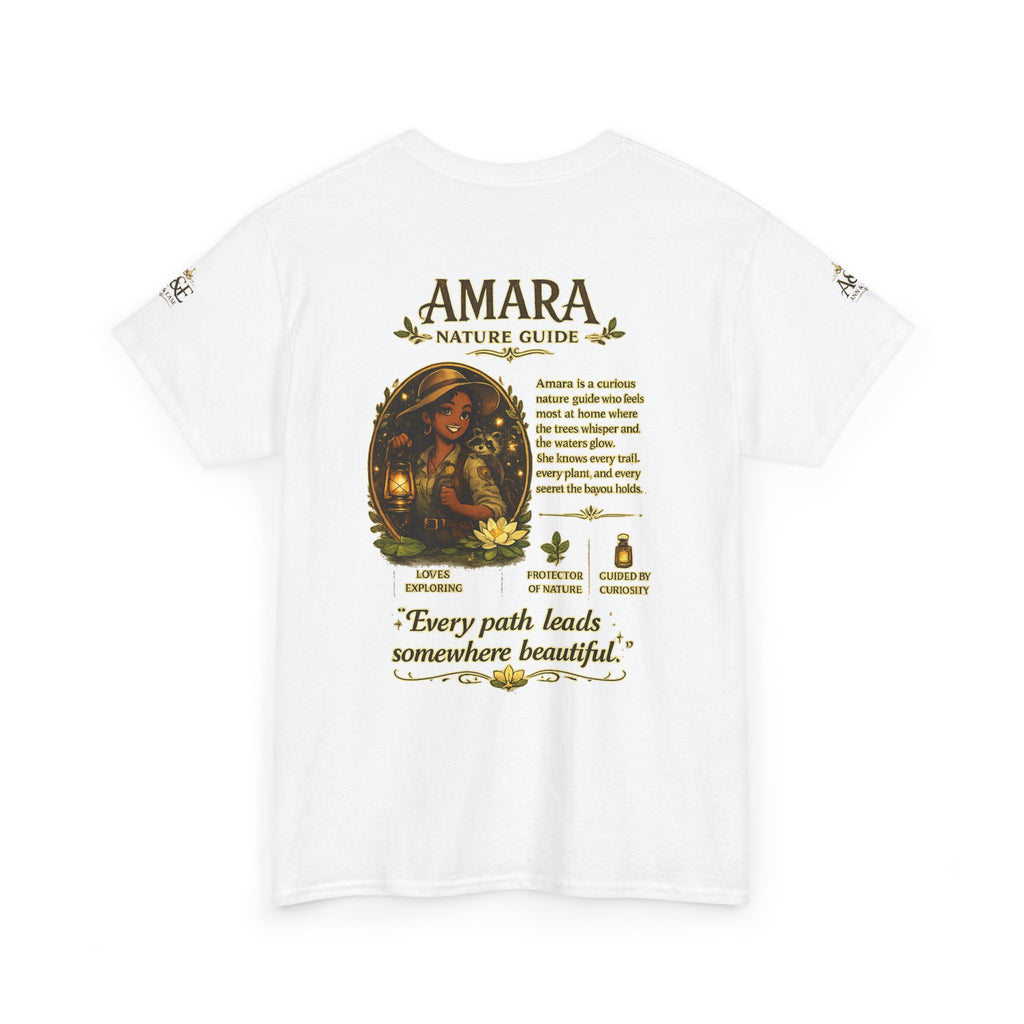 Amara Nature Guide Tee — 'Every Path Leads Somewhere Beautiful' Graphic T-Shirt
