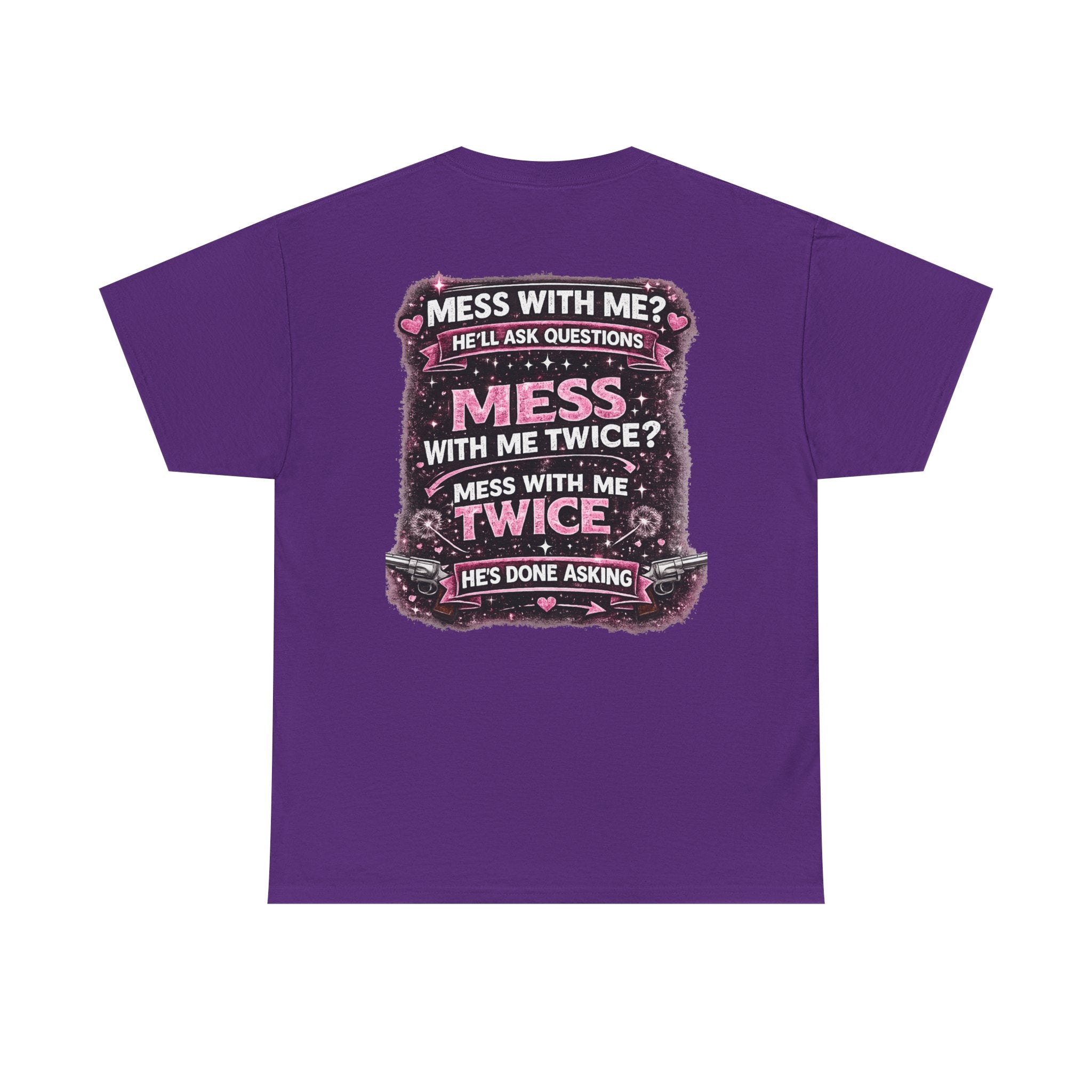 T-Shirt — "Lucky Daughter, Crazy Dad" Protective Dad Graphic Tee