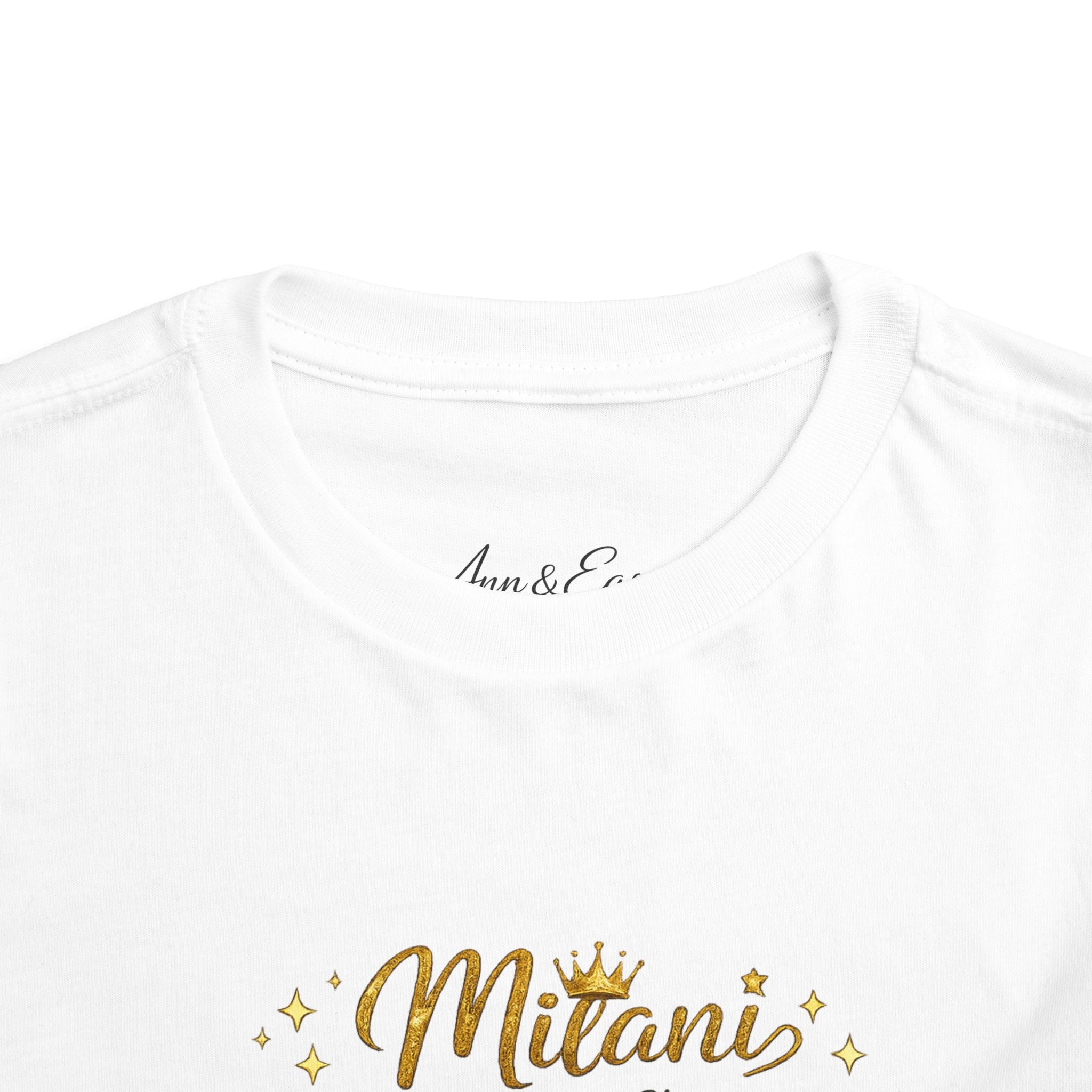 Toddler Tee — "Lil' Girl With Big Dreams" Inspirational Graphic Shirt
