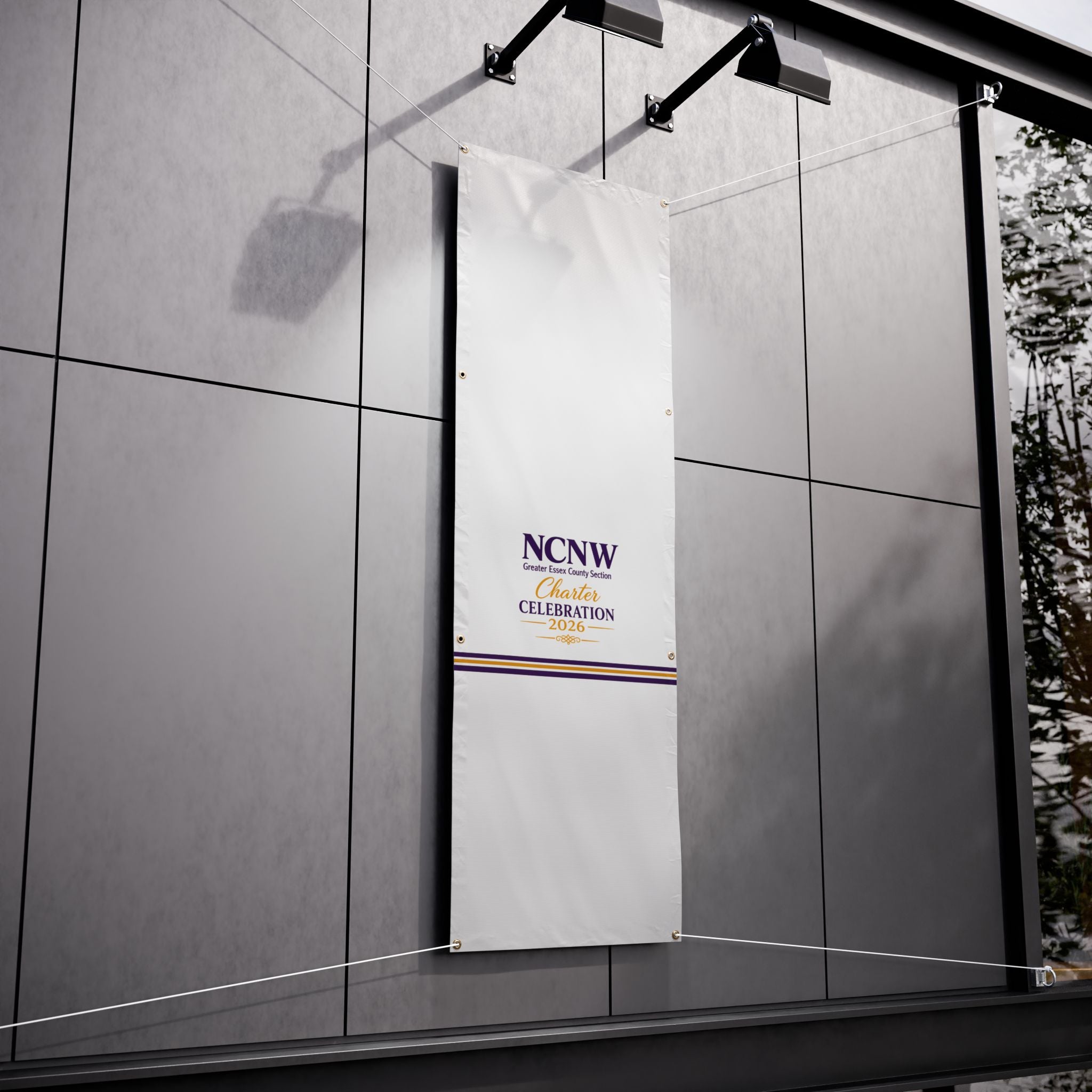 NCNW Charter Celebration 2026 Vinyl Banner
