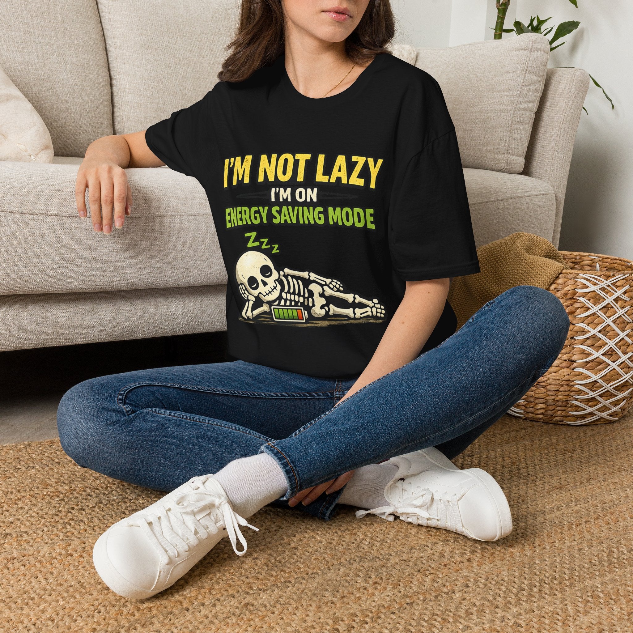 I'm Not Lazy — Energy Saving Mode T-Shirt