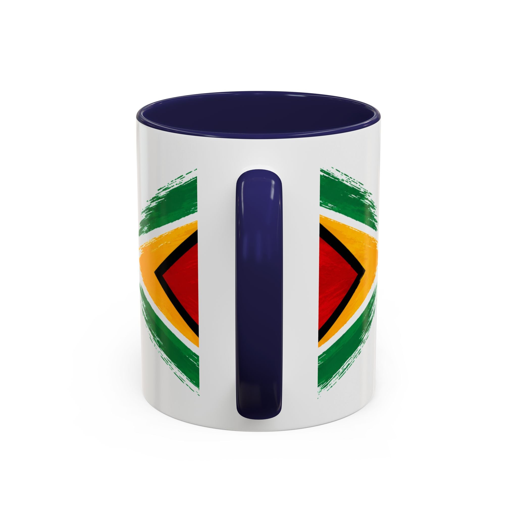 Proud Basketball Mom Accent Coffee Mug – Colorful Heart & Basketball Design (11/15oz)
