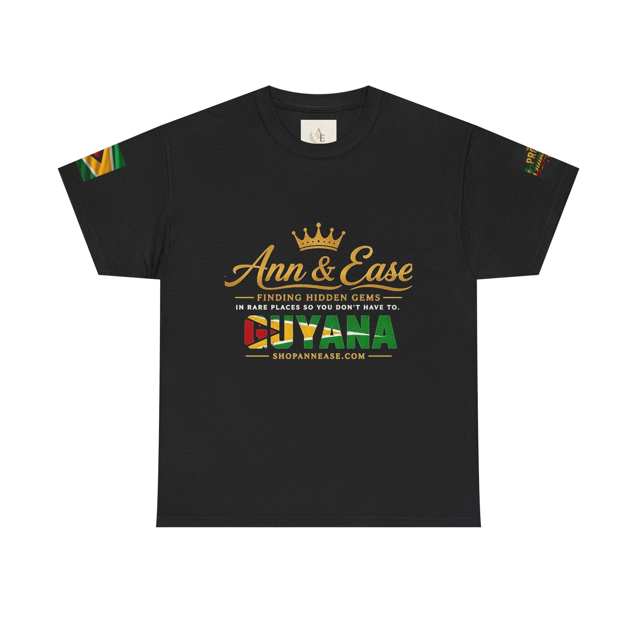 Camiseta de viaje Guyana — Ann & Ease "Encontrando joyas escondidas" Camisa de vacaciones caribeñas
